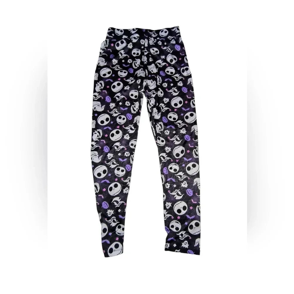 Disney The Nightmare Before Christmas Jack Skellington Leggings, M